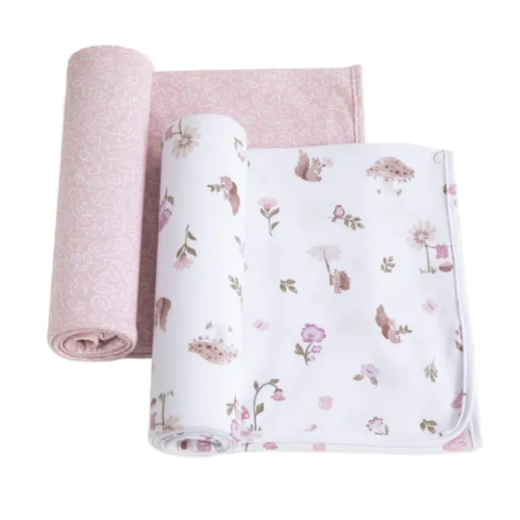 Living Textiles Swaddles>2 Pack Jersey Swaddle