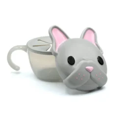 Melii Baby Food Prep & Storage>Animal Snack Container with Finger Trap