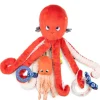 Moulin Roty Activity Toys>Aventure de Paulie Large Activity Octopus