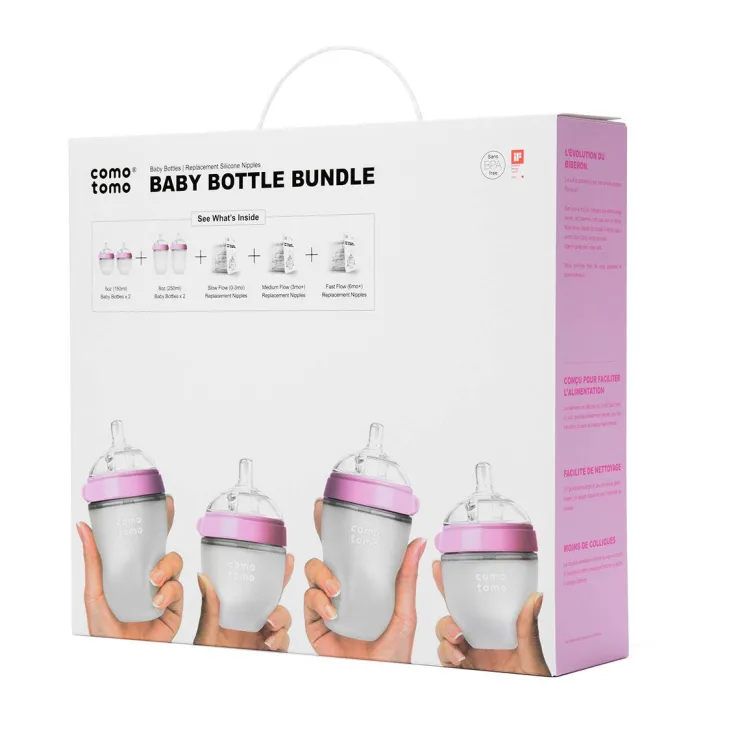 Comotomo Bottle Feeding>Baby Bottle Bundles