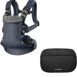 BabyBjorn Structured Carriers>Baby Carrier Harmony 3D Mesh Plus Pocket Pouch