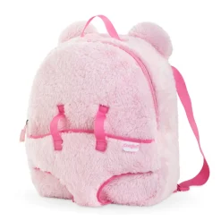 Corolle Dolls>Baby Doll Carrier Backpack - Pink Plush