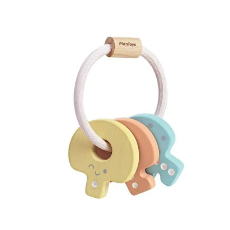 Plan Toys Sensory Toys>Baby Key Rattle