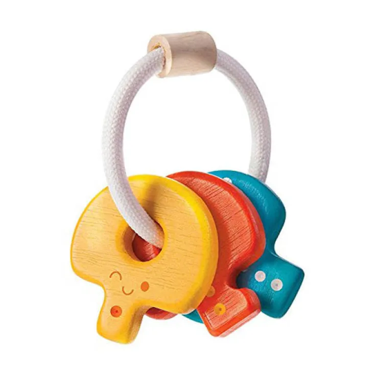 Plan Toys Sensory Toys>Baby Key Rattle