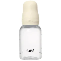 BIBS Bottle Feeding>Baby Plastic Bottle Complete Set - Natural Rubber Latex