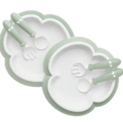 BabyBjorn Tableware>Baby Plate, Spoon and Fork - 2 sets