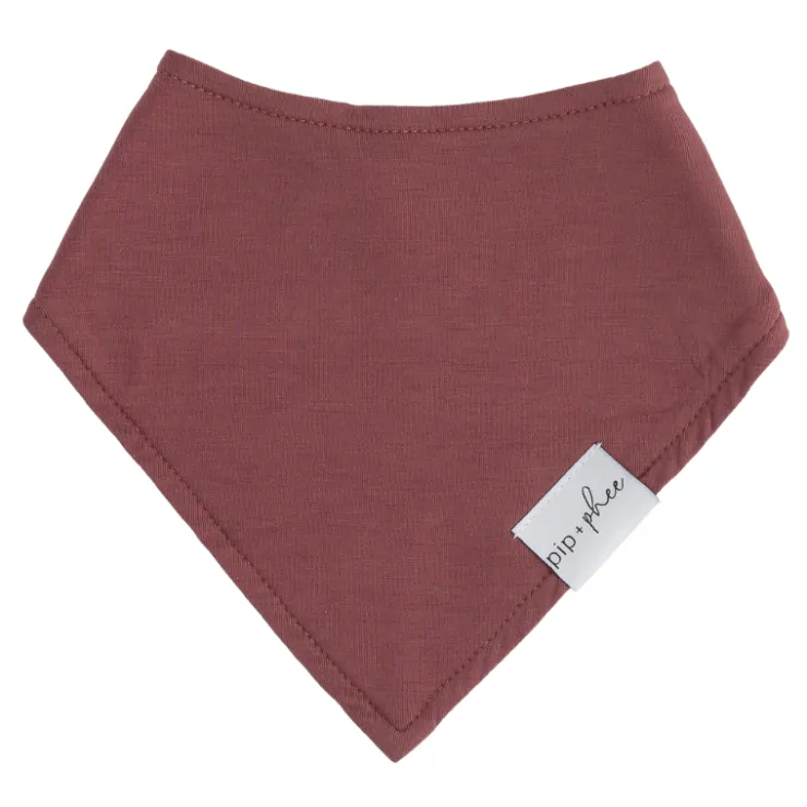 Pip + Phee Bibs & Burp Cloths>Bamboo Bandana Bibs