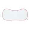 Juddlies Bibs & Burp Cloths>Bamboo Burp Cloth - White/Pink