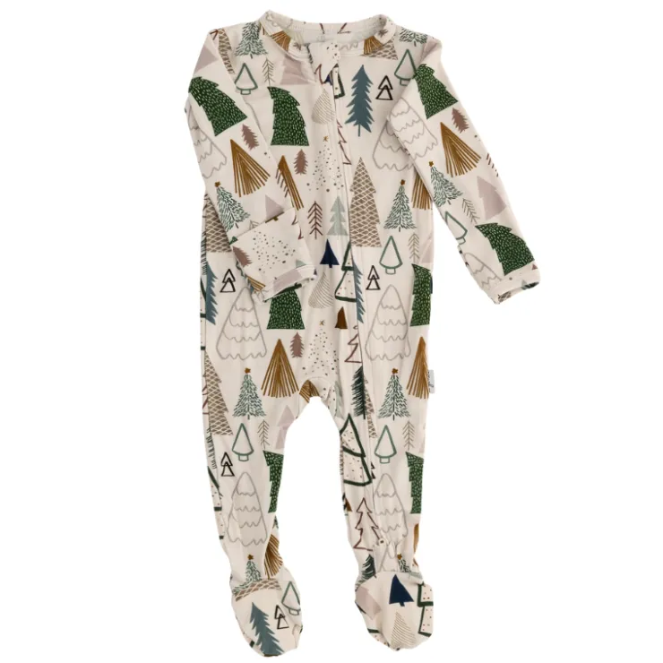 Pip + Phee Sleepers>Bamboo Footed Sleepers - Winter Collection