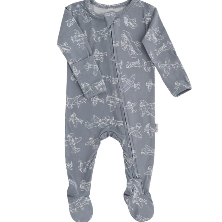 Pip + Phee Sleepers>Bamboo Footed Sleepers - Winter Collection