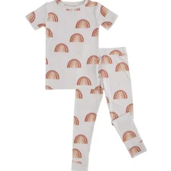 Pip + Phee Pajamas>Bamboo Short Sleeve 2-Piece Pajama Set
