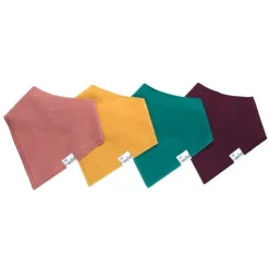 Copper Pearl Bibs & Burp Cloths>Bandana Drool Bibs - 4 Pack