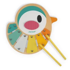 Janod Musical Toys>Bird Shaped Wooden Xylophone