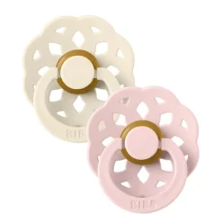 BIBS Pacifiers|Pacifier Sets>Boheme Natural Rubber Pacifier - 2 Pack