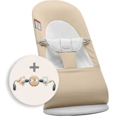 BabyBjorn Bouncers>Bouncer Bundle with Pastel Googly Eye Toy