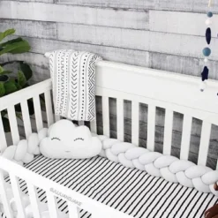 Juju & Jake Bedding>Braided Crib Bumper