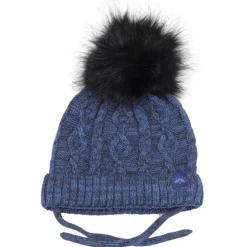 CaliKids Hats>Cable Pom Hat
