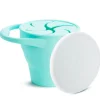 Munchkin On-The-Go Feeding>C’est Silicone! Snack Catcher with Lid