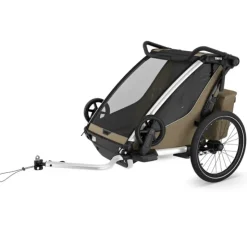Thule Jogging Strollers|Double Strollers>Chariot Cross 2 Double Bike Trailer