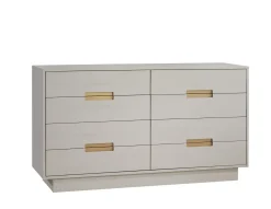 Natart Juvenile Dressers>Como 8-Drawer King Dresser - 65"