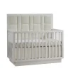 Natart Juvenile Cribs>Como 5-in-1 Convertible Crib with Upholstered Panel