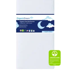 Organic Dream Mattresses|Mattresses>Cool Gel Premier 2-Stage Crib & Toddler Mattress