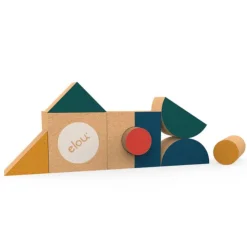 Elou Cork Building Toys>Cork Shapes - 9 Piece