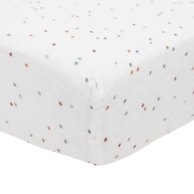 Little Unicorn Crib Sheets|Bedding>Cotton Muslin Crib Sheets