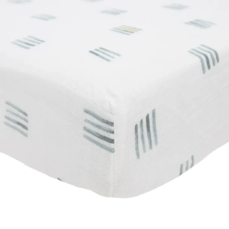 Little Unicorn Crib Sheets|Bedding>Cotton Muslin Crib Sheets