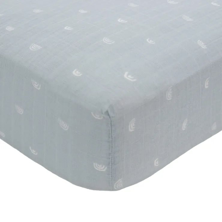 Little Unicorn Crib Sheets|Bedding>Cotton Muslin Crib Sheets