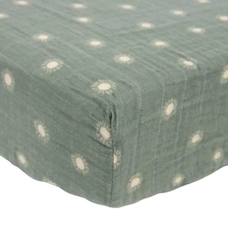 Little Unicorn Crib Sheets|Bedding>Cotton Muslin Crib Sheets