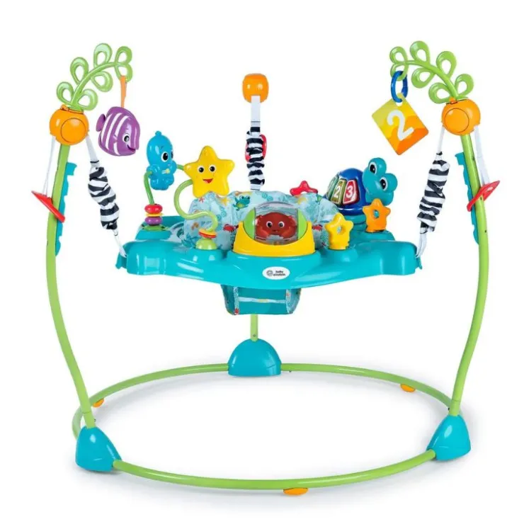 Baby Einstein Activity Toys>Curiosity Cove 2-in-1 Activity Jumper