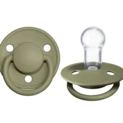 BIBS Pacifiers|Pacifier Sets>De Lux Silicone Natural Pacifier - 2 Pack