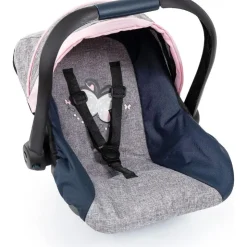 Bayer Design Dolls>Deluxe Doll's Car Seat With Canopy - Grey