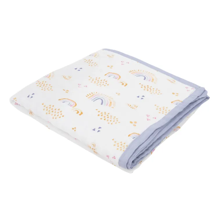 Little Unicorn Bedding>Deluxe Muslin Baby Blanket
