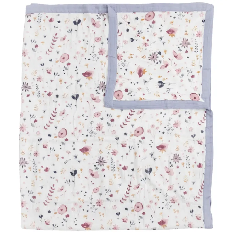 Little Unicorn Bedding>Deluxe Muslin Quilted Throw