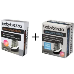 Baby Brezza Bottle Feeding>Detergent & Descaling Tablets for Bottle Washer Pro Bundle