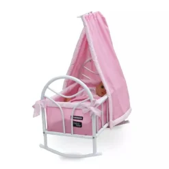 Valco Baby Dolls>Dolls Cradle Pink