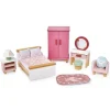 TenderLeaf Dolls>Dovetail Doll House Bedroom Furniture