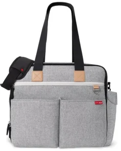 Skip Hop Totes & Weekender Bags>Duo Weekender Diaper Bag - Grey Melange
