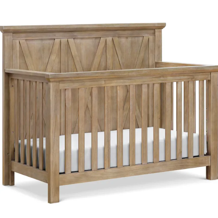 Monogram by Namesake Cribs>Emory Farmhouse 4-in-1 Convertible Crib