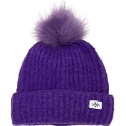 CaliKids Hats>Faux Fur Pom Hat