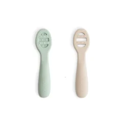 Mushie Tableware>First Feeding Baby Spoons - 2 Pack