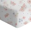 Living Textiles Crib Sheets|Bedding>Fitted Cotton Crib Sheet