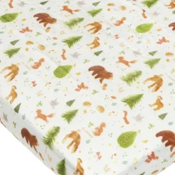 LouLou Lollipop Crib Sheets>Fitted Muslin Crib Sheets