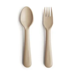 Mushie Tableware>Fork & Spoon Set