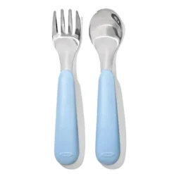 Oxo Tot Tableware>Fork & Spoon Set