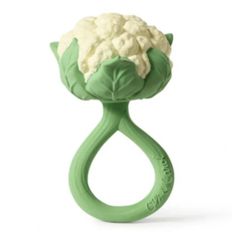 Oli & Carol Rattles Teethers>Fruit & Veggie Rattle Toy