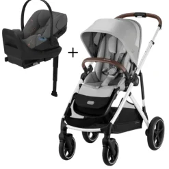 Cybex Full Size Strollers|Travel Systems>Gazelle S Stroller + Cloud G Lux Infant Car Seat Travel System
