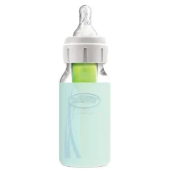 Dr Brown's Bottle Feeding>Glass Bottle Sleeve-Mint